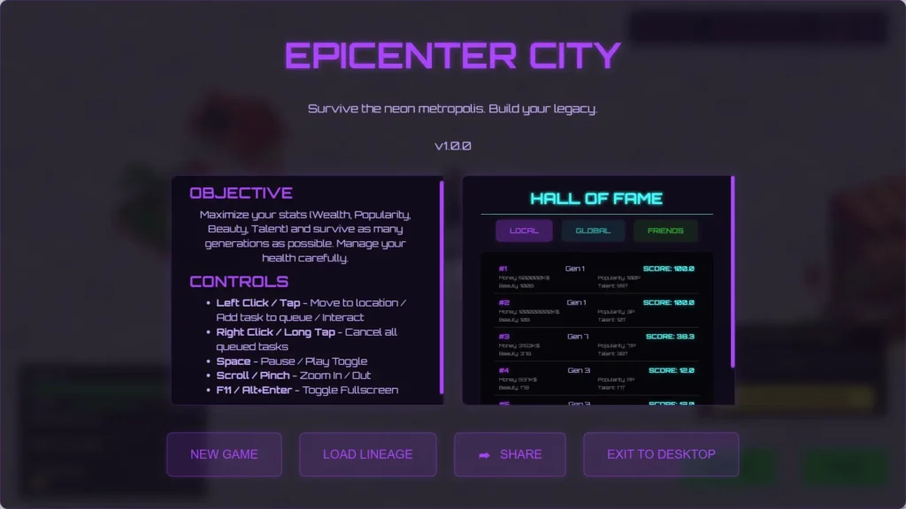 Epicenter City