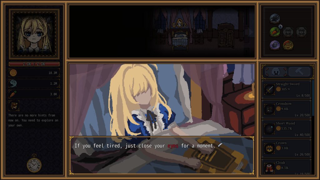 Alice's Gaze