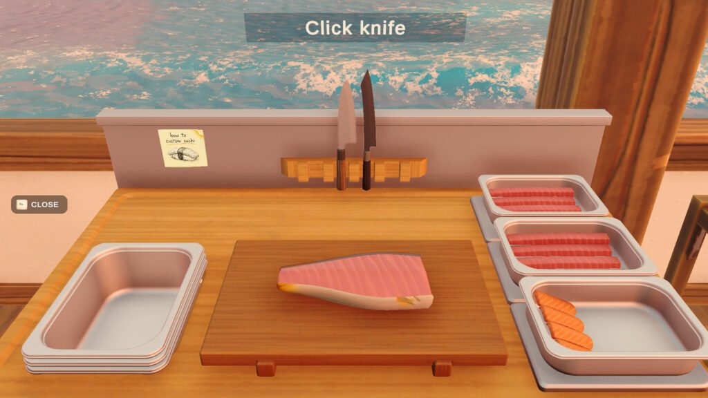 Deep blue sushi