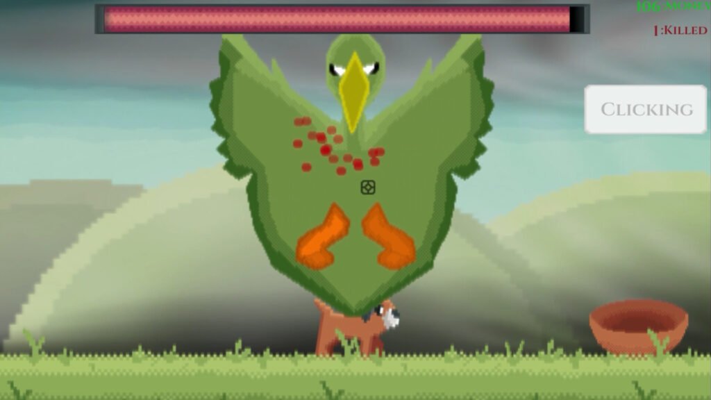 A game shooting Ducks
